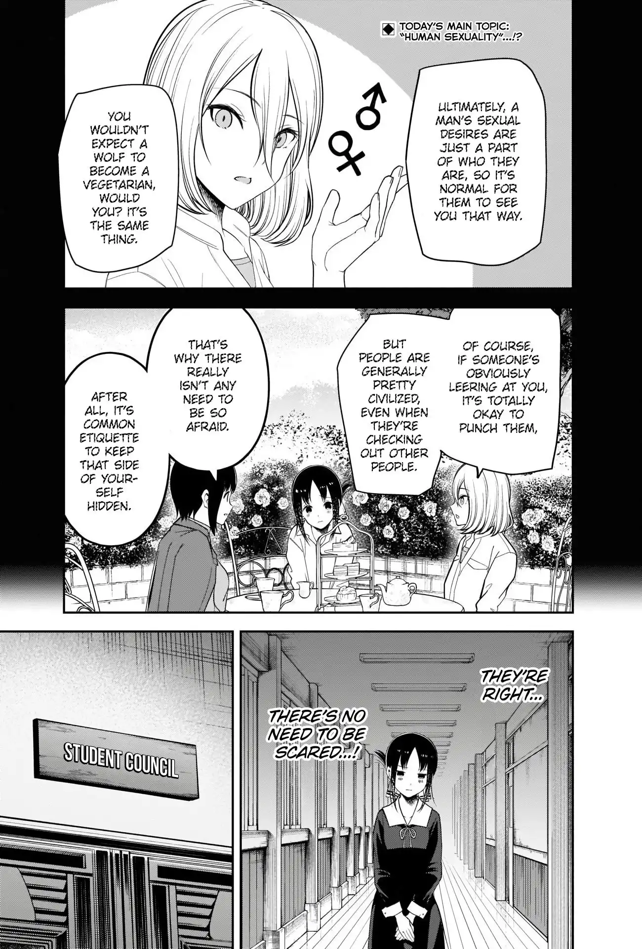 Kaguya-sama wa Kokurasetai - Tensai-tachi no Renai Zunousen Chapter 217 2